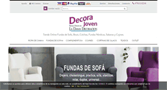 Desktop Screenshot of decorajoven.es