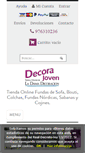 Mobile Screenshot of decorajoven.es